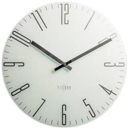 Dizajnové nástenné hodiny CL0070 fisúry 35cm