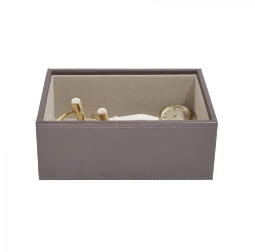 Škatuľka na šperky Stackers, Box na šperky Mink Mini Open Layer | kávová