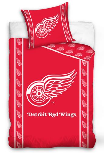 Hokejové obliečky NHL Detroit Red Wings Stripes