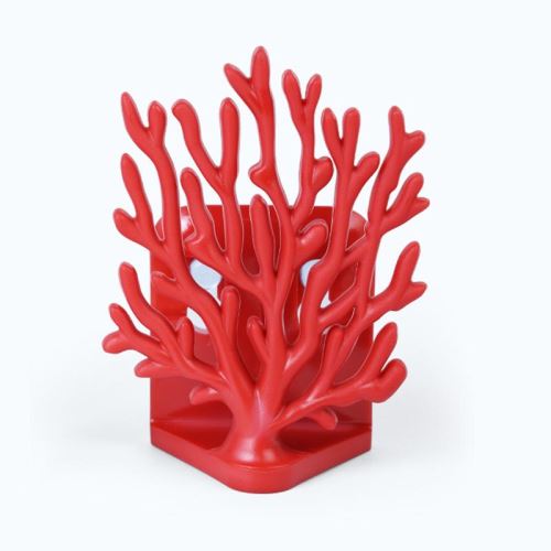 QUALY DESIGN Držiak na špongiu Coral 10335RD, červený