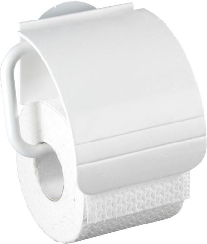 Držiak na toaletný papier WENKO BEZ VŔTANIA StaticLoc OSIMO - Držiak WC papiera, biely
