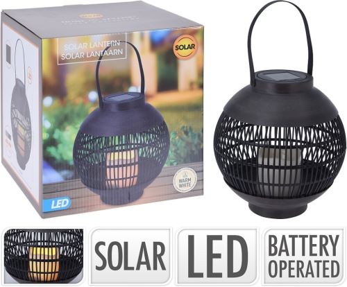 PROGARDEN PROGARDEN Lampáš solárny s LED sviečkou 22 x 23 cm KO-CX2100090