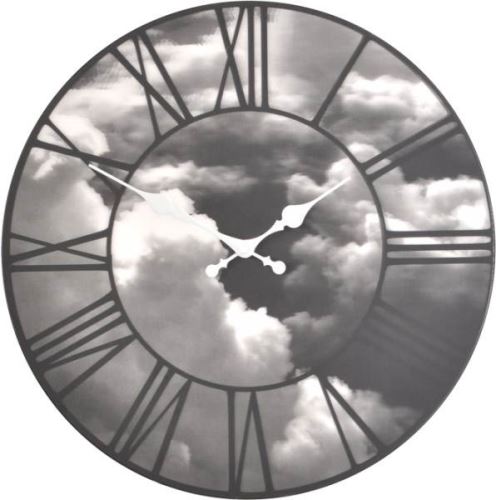 Dizajnové nástenné hodiny 3037 Nextime Clouds 39cm