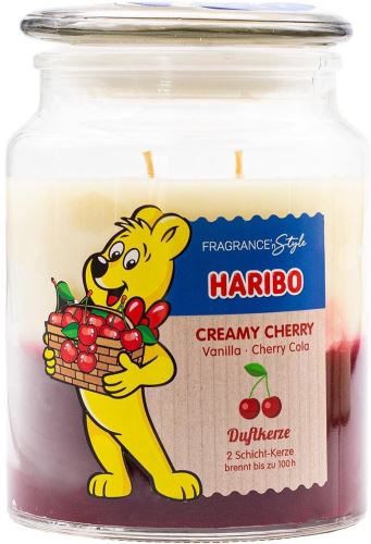 Sviečka HARIBO Creamy Cherry 2v1 510 g