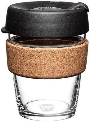 Hrnček KeepCup Hrnček Brew Cork Black 340ml M