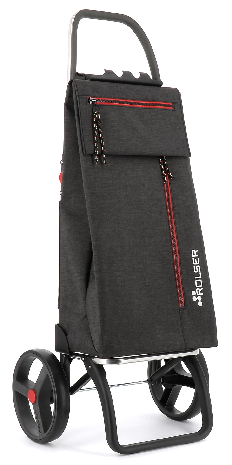 Rolser Wallaby Tweed 2 Logic RSG nákupná taška na kolieskach, čierna