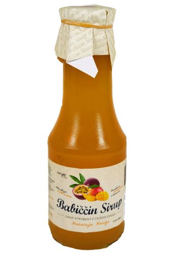 Nature NoTea sro Babičkin sirup - Maracuja & Mango 0.5l