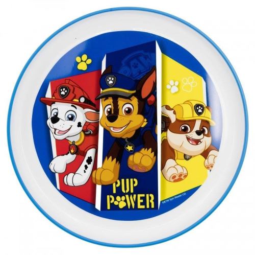 Miska Alum Protiskluzová miska modrá - Paw Patrol Pup Power