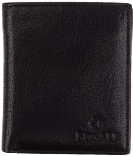 Peňaženka SEGALI Pánska peňaženka kožená 1039 čierna