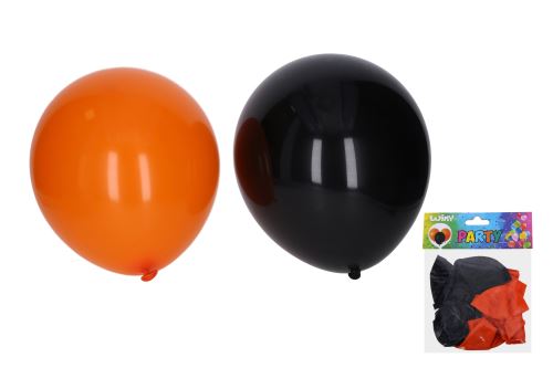 Balónik nafukovací 30 cm - sada 10ks, Halloween