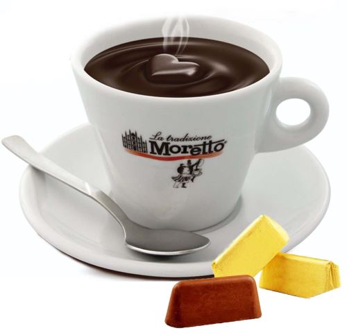 Horká čokoláda Moretto - Nugátová 30g