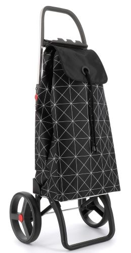 Rolser I-Max 2 Logic RSG nákupná taška na kolieskach, čierno-biela
