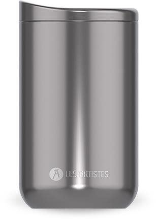 Termohrnček LES ARTISTES A-2341 Termohrnček / Cestovný termohrnček 350 ml strieborný