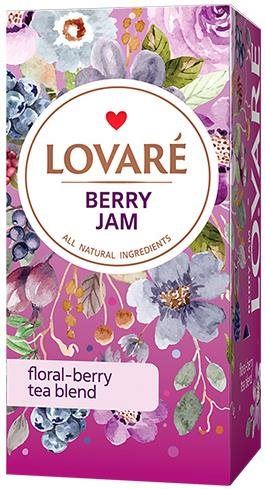 Čaj Lovaré Berry Jam (24 sáčkov)