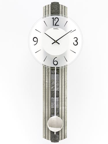 Dizajnové kyvadlové hodiny 7490 AMS 62cm