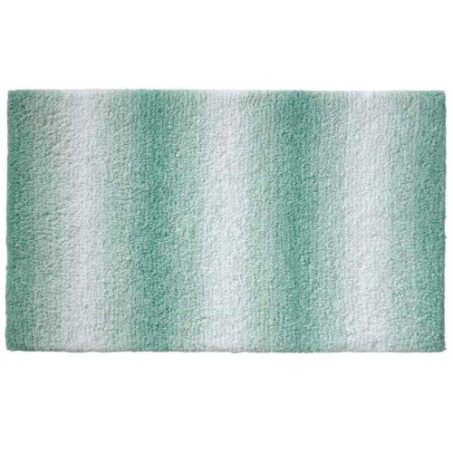 KELA KELA Kúpeľňová predložka Ombre 120x70 cm polyester nefritovo zelená KL-23563