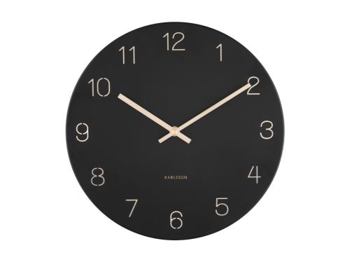 Dizajnové nástenné hodiny 5788BK Karlsson 30cm