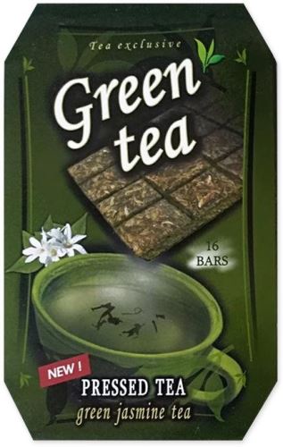Čaj Pangea Tea zelený lisovaný čaj Jasmínový 70g