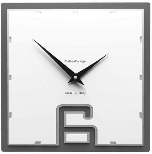 Dizajnové hodiny 10-004 CalleaDesign Breath 30cm (viac farebných verzií) Farba biela - 1