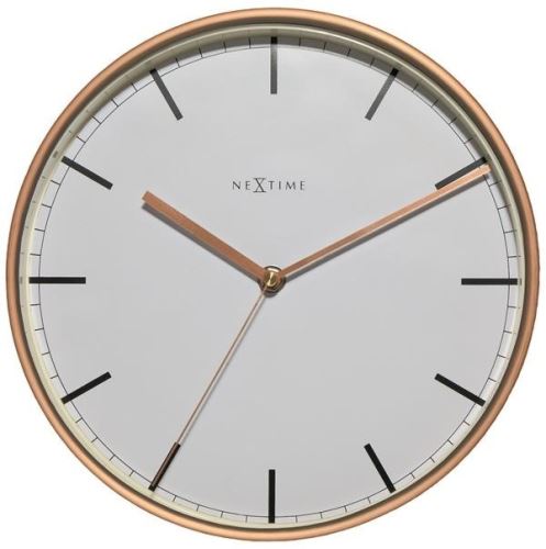 Dizajnové nástenné hodiny 3121st Nextime Company 30cm