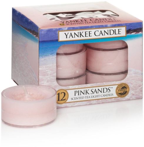 Sviečka YANKEE CANDLE Pink Sand 12 × 9,8 g