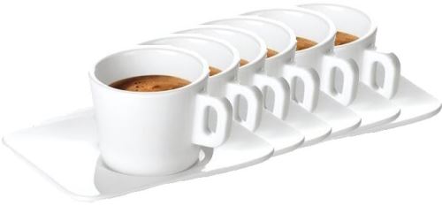 Hrnček Tescoma šálka na espresso GUSTITO, s tanierikom, 6ks