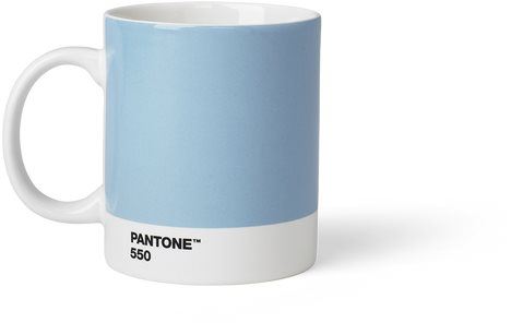 Hrnček PANTONE - Light Blue 550, 375 ml