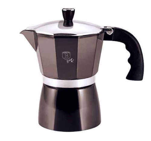 BERLINGERHAUS BERLINGERHAUS Kanvica na espresso 3 šálky Carbon PRO Line BH-7214