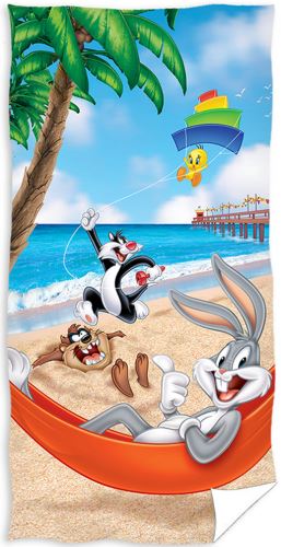 Dětská osuška Bugs Bunny Lážo Plážo