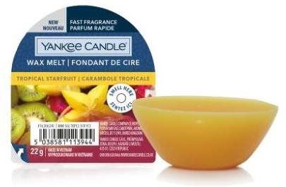 Vonný vosk YANKEE CANDLE Tropical Starfruit 22 g