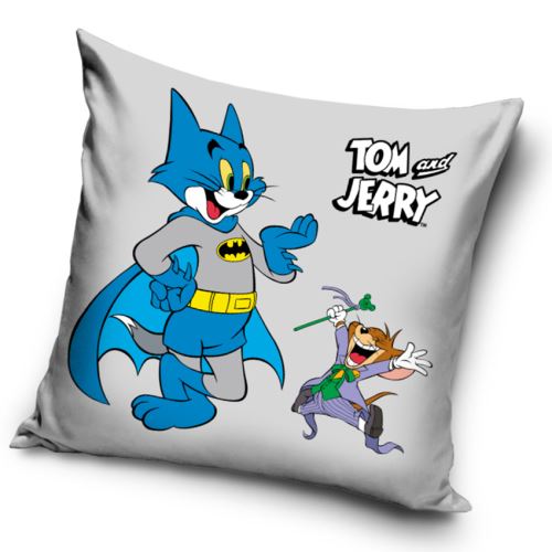 Obliečka na vankúšik Tom a Jerry ako Batman a Joker