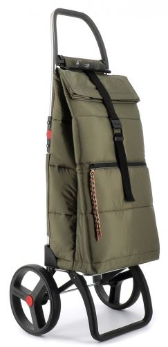 Rolser BIG Polar 2Logic RSG nákupná taška na veľkých kolieskach, Khaki - zelená