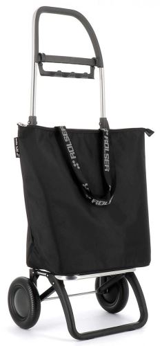Rolser Mini Bag MF 2 Logic nákupná taška na kolieskach, čierna