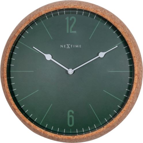 Dizajnové nástenné hodiny 3509gn Nextime Cork 30cm