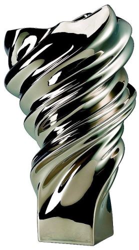 Váza ROSENTHAL SQUALL platinová, 32 cm