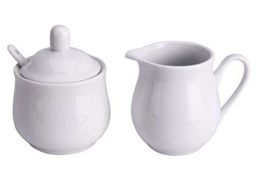 EXCELLENT EXCELLENT Cukřenka a mlékovka porcelán sada 3 ks KO-795880500