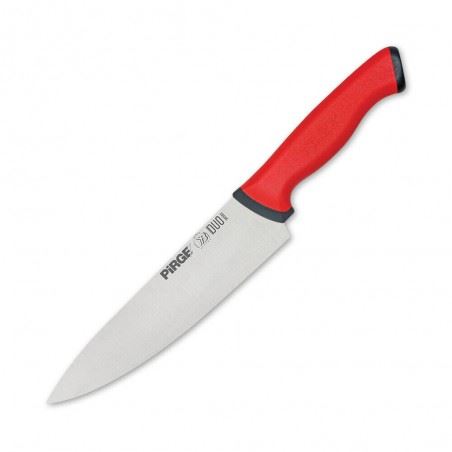 mäsiarsky nôž Chef 210 mm - červený, Pirge DUO Butcher