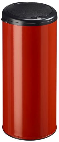 Dotykový odpadkový kôš Rossignol Touch 93592, 45 L, lesklý červený RAL 3020
