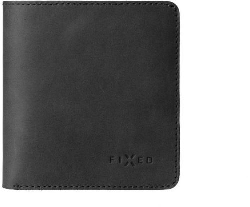 Peňaženka FIXED Classic Wallet z pravej hovädzej kože čierna