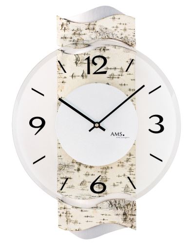 Dizajnové nástenné hodiny 9624 AMS 39cm