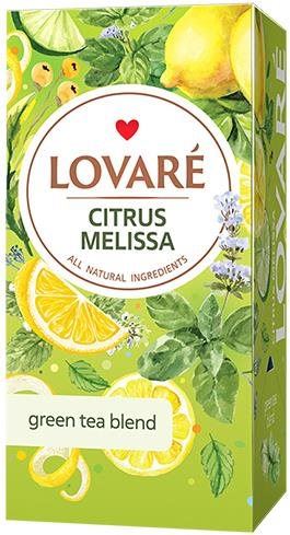 Čaj Lovaré Citrus Melissa (24 sáčkov)