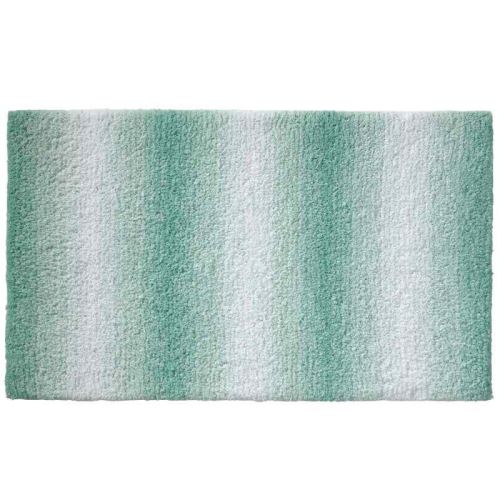 KELA KELA Kúpeľňová predložka Ombre 80x50 cm polyester nefritovo zelená KL-23561