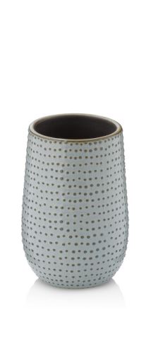 KELA KELA Pohár Dots keramika šedohnedá KL-23601