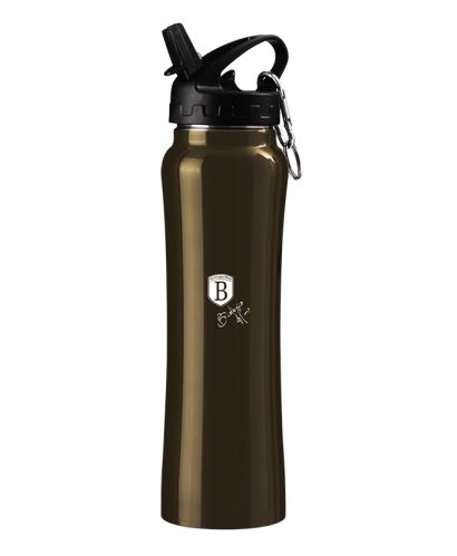 BERLINGERHAUS BERLINGERHAUS Fľaša športová nerez 18/10 Shiny Black Collection 0,5 l BH-7500