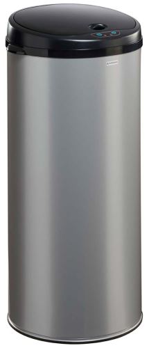 Bezdotykový odpadkový kôš Rossignol Sensitive Basic 93612, 45 L, sivý, RAL 9006