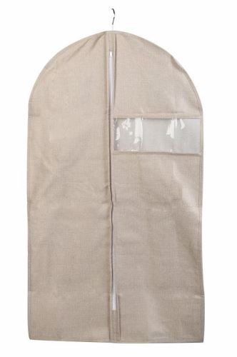 Cestovný obal na oblečenie Compactor obal na obleky a krátke šaty SANDY 60 x 100 cm, béžový