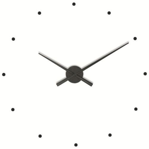 Dizajnové nástenné hodiny Nomon OJ čierne 50cm