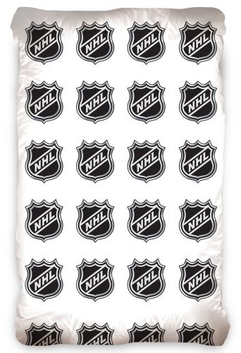 Prestieradlo NHL Logo White