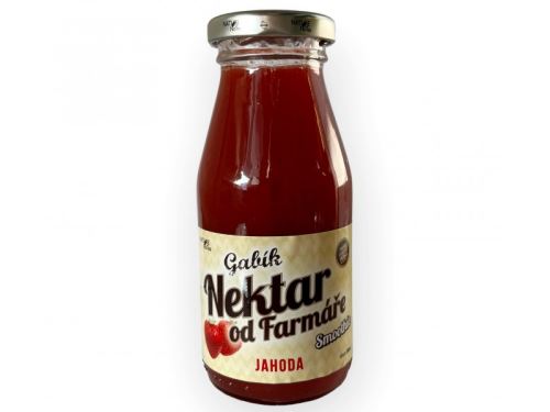 Nápoj od farmára GABÍK 200 ml Gabík 200ml Jahoda