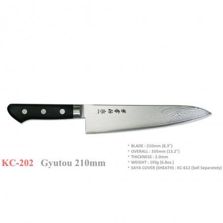 nôž Gyutou 210mm Kanetsune KC-200 Series